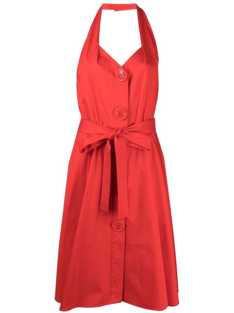 商品Moschino|Moschino Women's Red Other Materials Dress,价格¥8901,第1张图片
