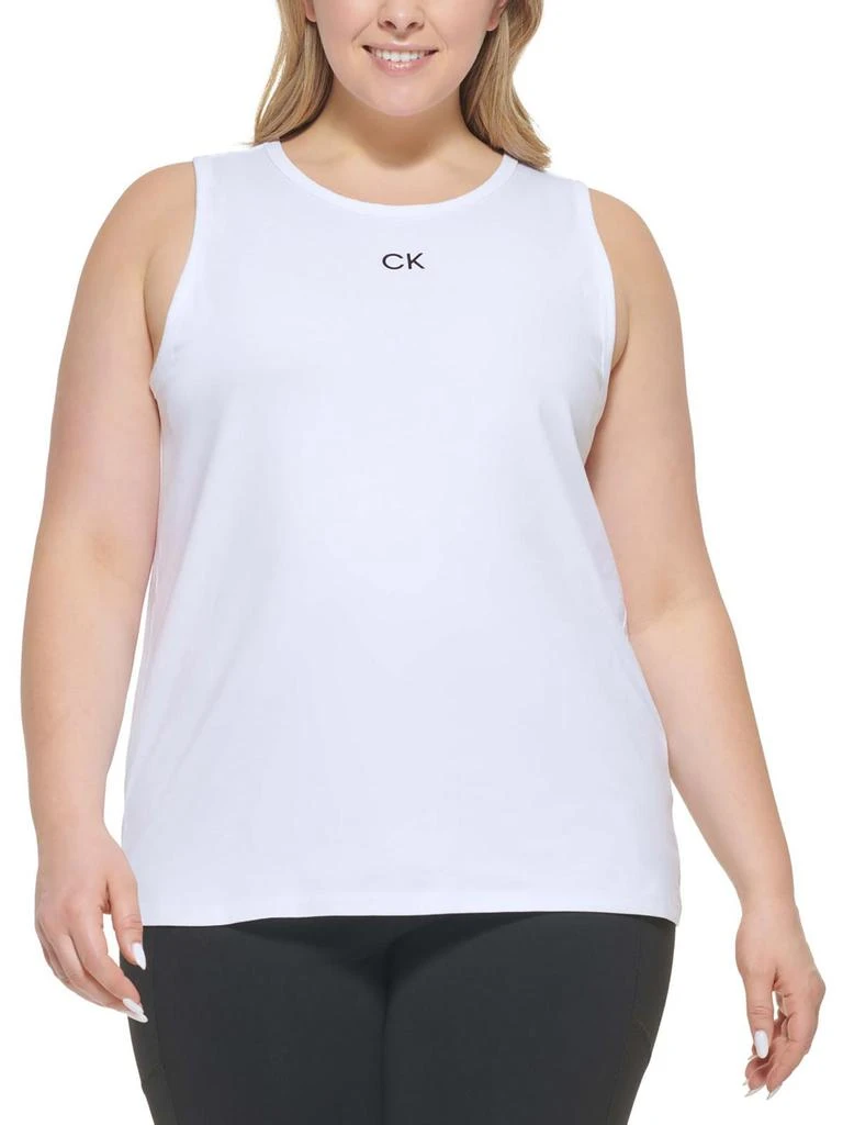 商品Calvin Klein|Plus Womens Fitness Workout Tank Top,价格¥151,第1张图片