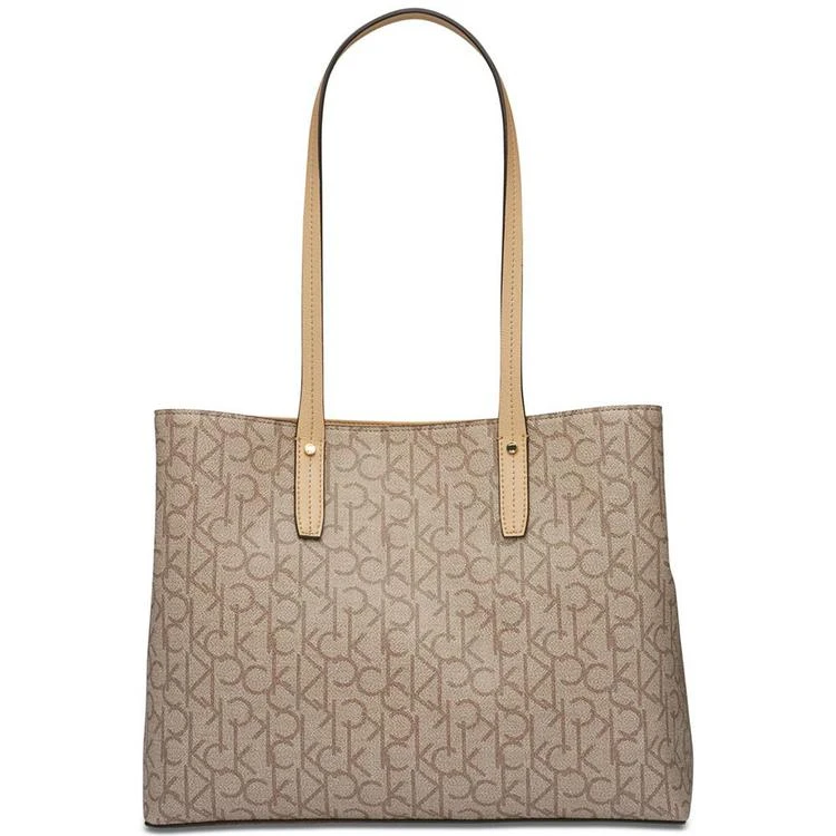 商品Calvin Klein|Maggie Signature Tote,价格¥702,第4张图片详细描述