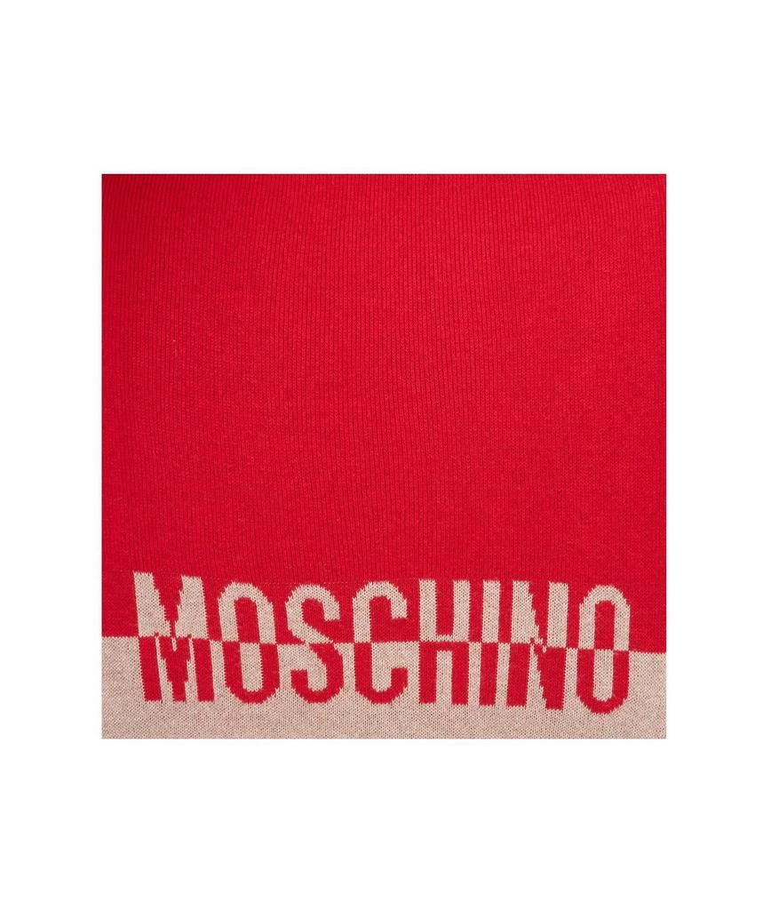 商品Moschino|Moschino Womens Red Other Materials Scarf,价格¥1053,第1张图片