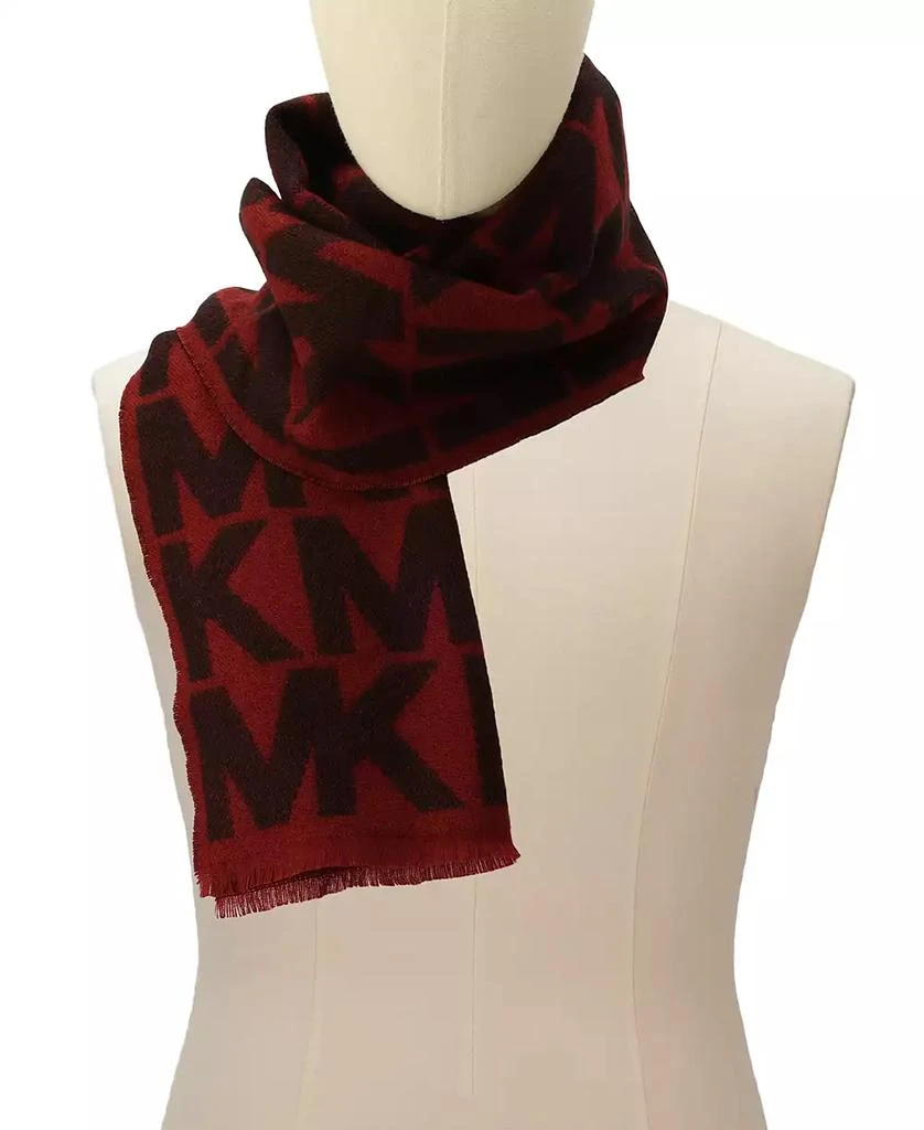 商品Michael Kors|Men's Giant MK Logo Scarf,价格¥427,第5张图片详细描述