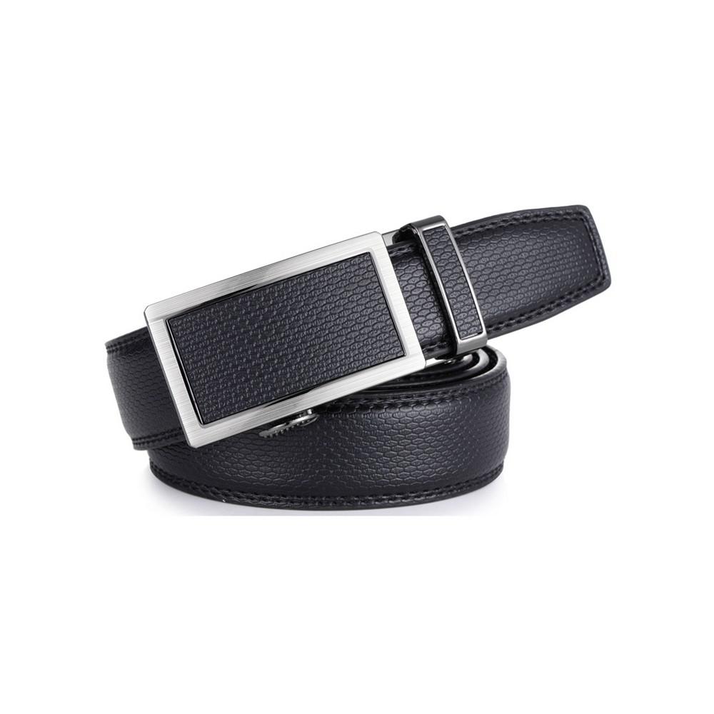 Men's Genuine Leather Ratchet Dress Belt商品第2张图片规格展示