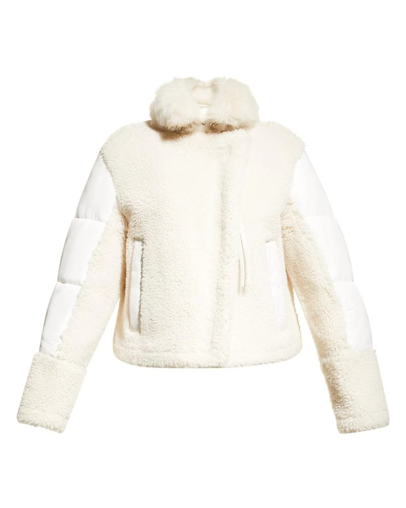 商品Shoreditch Ski Club|Lena Shearling Puffer Coat,价格¥12343,第2张图片详细描述