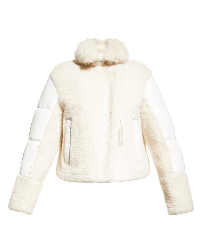 商品Shoreditch Ski Club|Lena Shearling Puffer Coat,价格¥11464,第4张图片详细描述