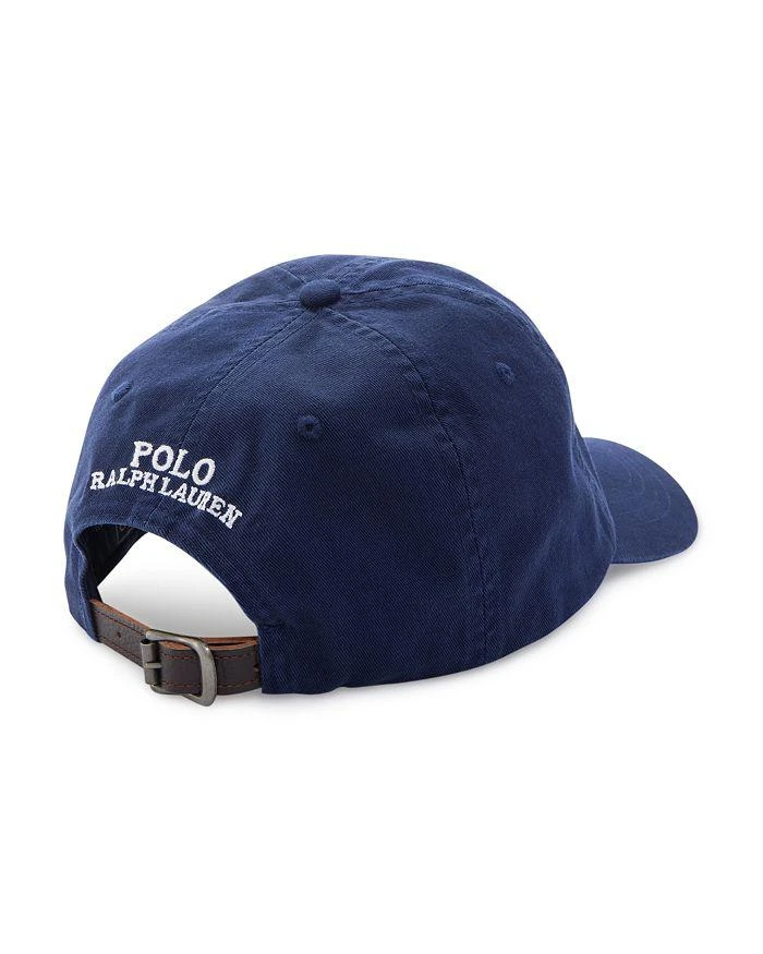 商品Ralph Lauren|Bloomingdale’s Polo Bear Twill Ball Cap - 100% Exclusive,价格¥497,第2张图片详细描述