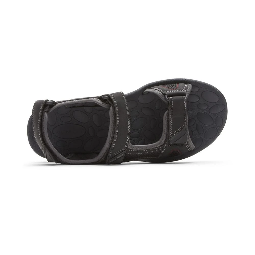 商品Rockport|Men's Hayes Adjustable Quarter Strap Sandals,价格¥601,第4张图片详细描述