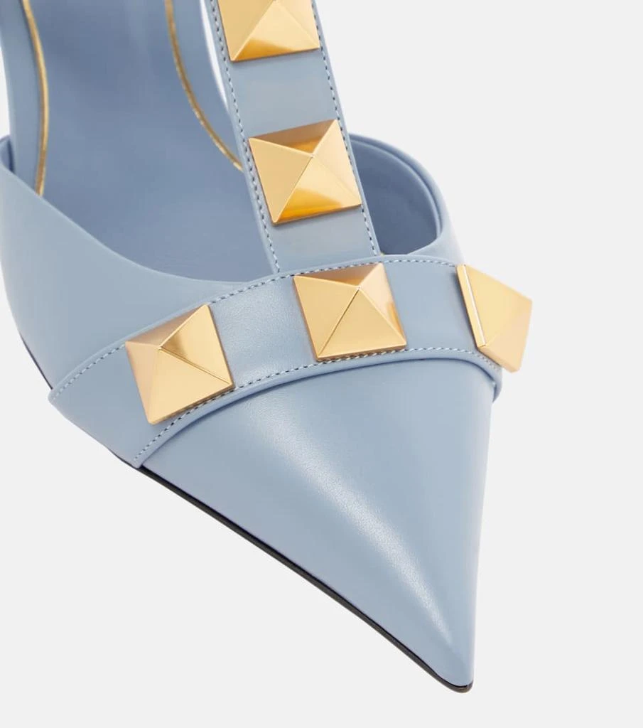 Roman Stud leather mules 商品
