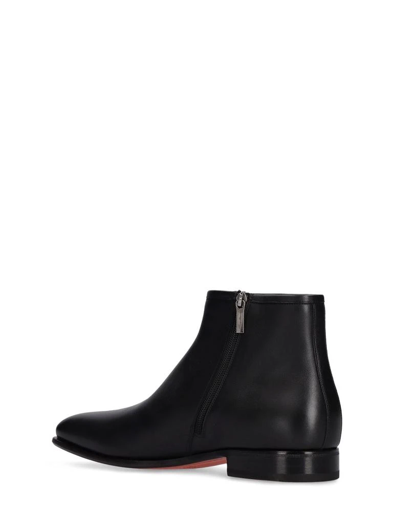 商品Santoni|Perdei Leather Ankle Boots,价格¥7817,第3张图片详细描述