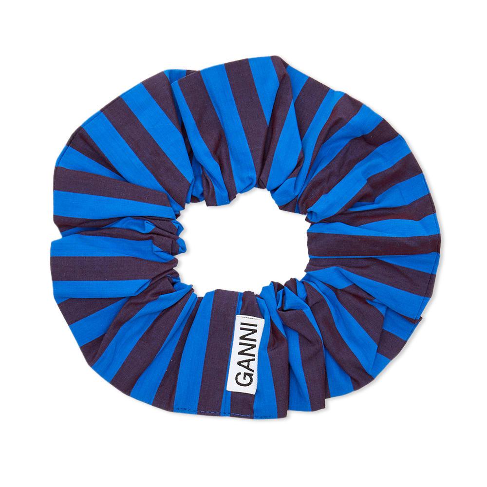 GANNI Stripe Cotton Scrunchie商品第1张图片规格展示