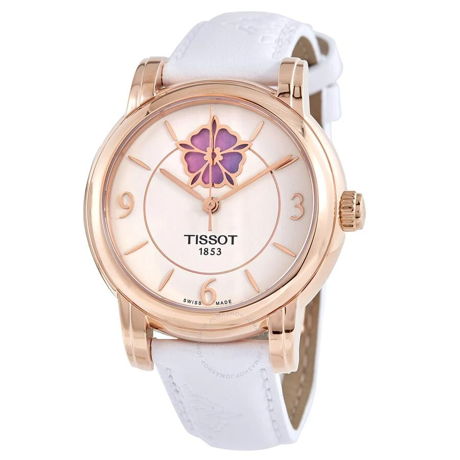 商品Tissot|Lady Heart Automatic White Dial Ladies Watch T050.207.37.017.05,价格¥2576,第1张图片