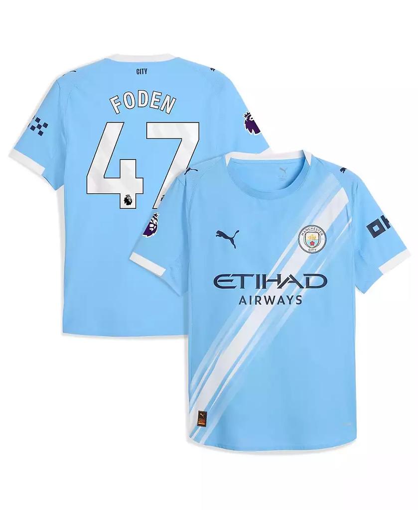 Maglia replica da uomo Phil Foden, colore azzurro cielo, del Manchester City, stagione 2025/26, per le partite in casa. image 2