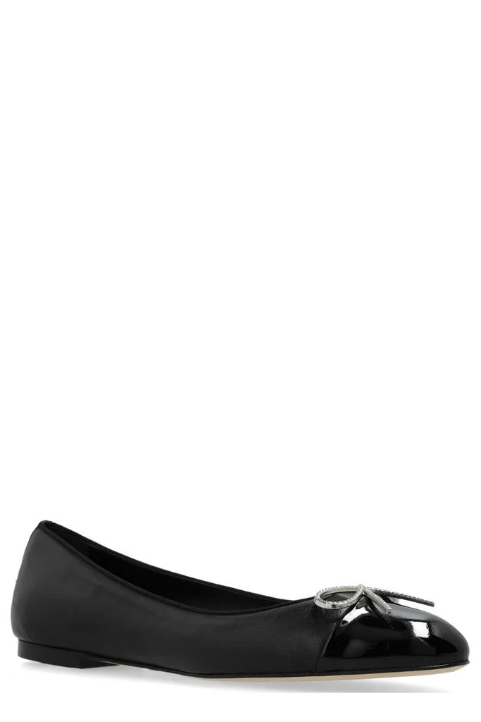 商品Sophia Webster|Sophia Webster Crystal Bow Flats,价格¥1951,第4张图片详细描述