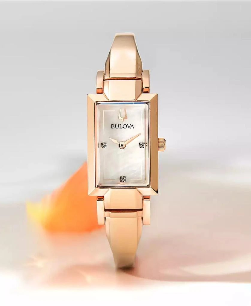 商品Bulova|女表 女款时尚手表  石英机芯 18x33mm,价格¥1353,第5张图片详细描述