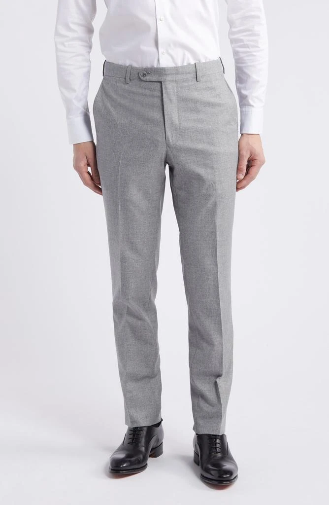 商品Peter Millar|Flat Front Wool Blend Dress Pants,价格¥525,第1张图片