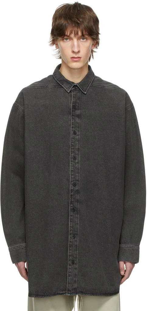 商品Essentials|Black Denim Shirt,价格¥1173,第1张图片