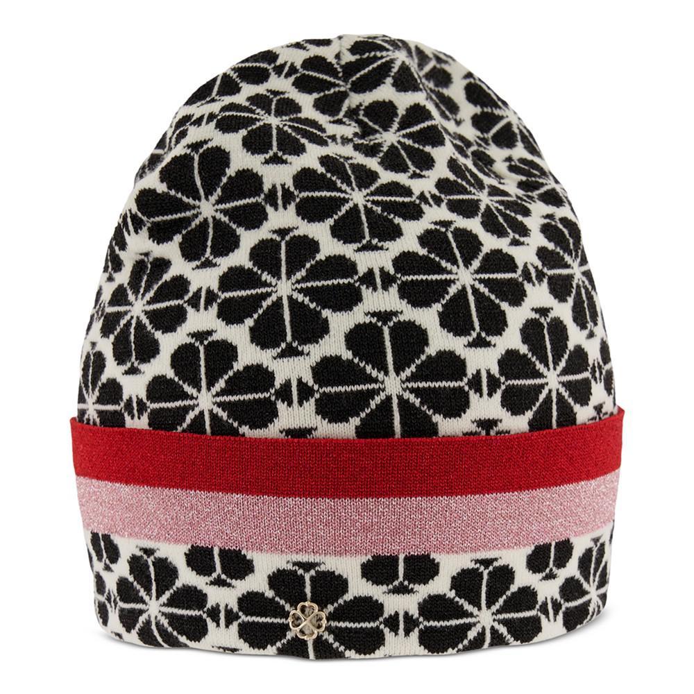 商品Kate Spade|Women's Spade Flower Beanie,价格¥350,第4张图片详细描述