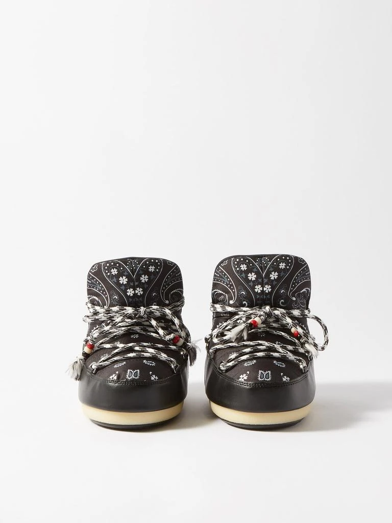 商品ALANUI|X Moonboot bandana-print nylon boots,价格¥1662,第5张图片详细描述