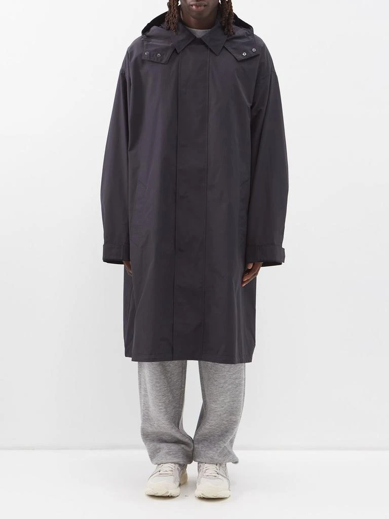 商品Raey|Oversized lightweight cotton-blend hooded raincoat,价格¥2634,第4张图片详细描述