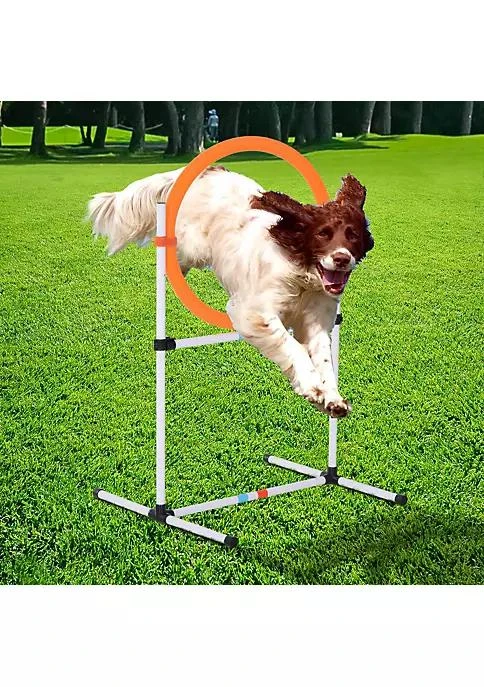 商品belk|2 In 1 Dog Obstacle Training Agility Equipment Tire Jump Ring Hurdle Bar,价格¥470,第2张图片详细描述