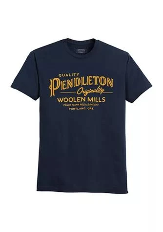 商品Pendleton|Mens Short Sleeve Originality Graphic T Shirt,价格¥112,第1张图片