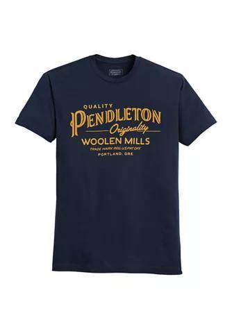 商品Pendleton|Men's Short Sleeve Originality Graphic T-Shirt,价格¥55,第1张图片