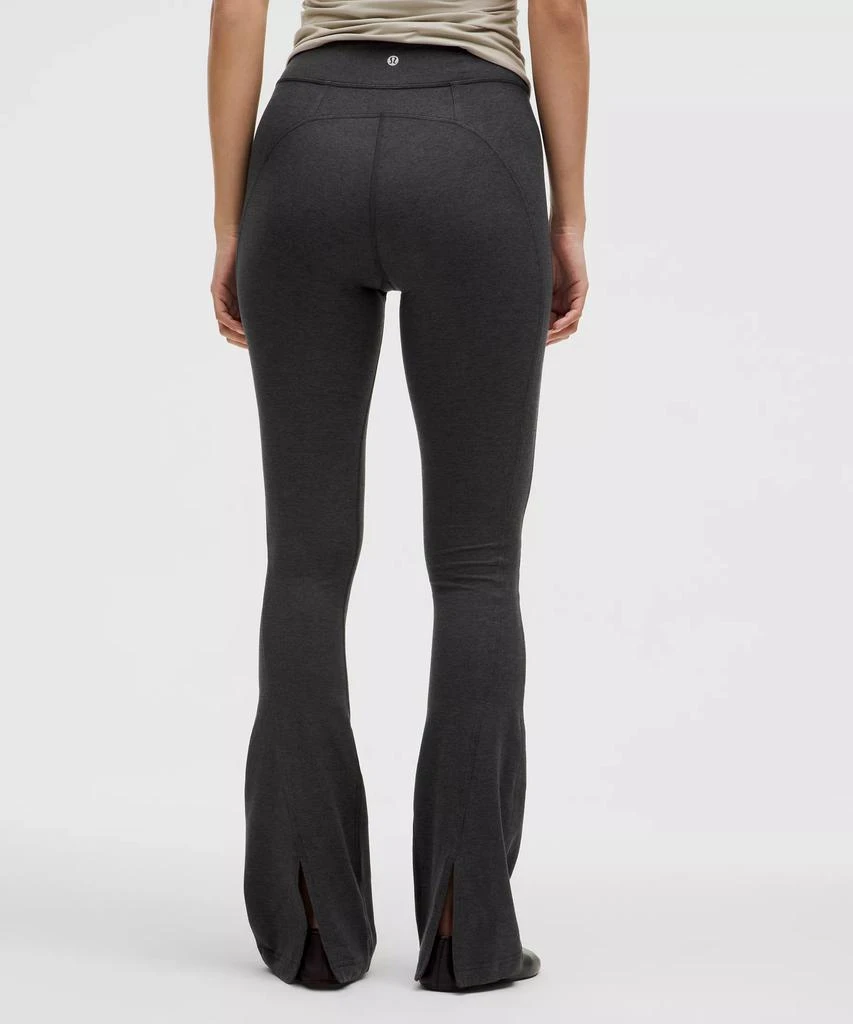 Softy Suedey Split-Hem High-Rise Mini-Flare Pant *Regular 商品
