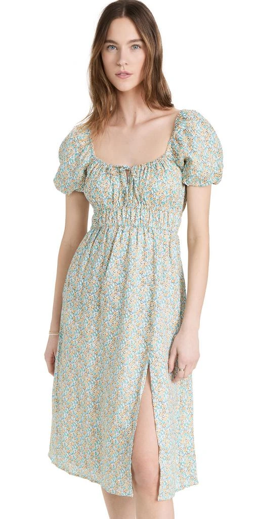 商品Faithfull the Brand|FAITHFULL THE BRAND Terina 中长连衣裙,价格¥475,第1张图片