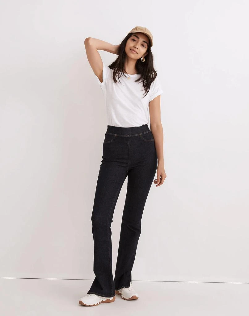 商品Madewell|Pull-On Skinny Flare Jeans in Havenley Wash,价格¥188,第1张图片详细描述