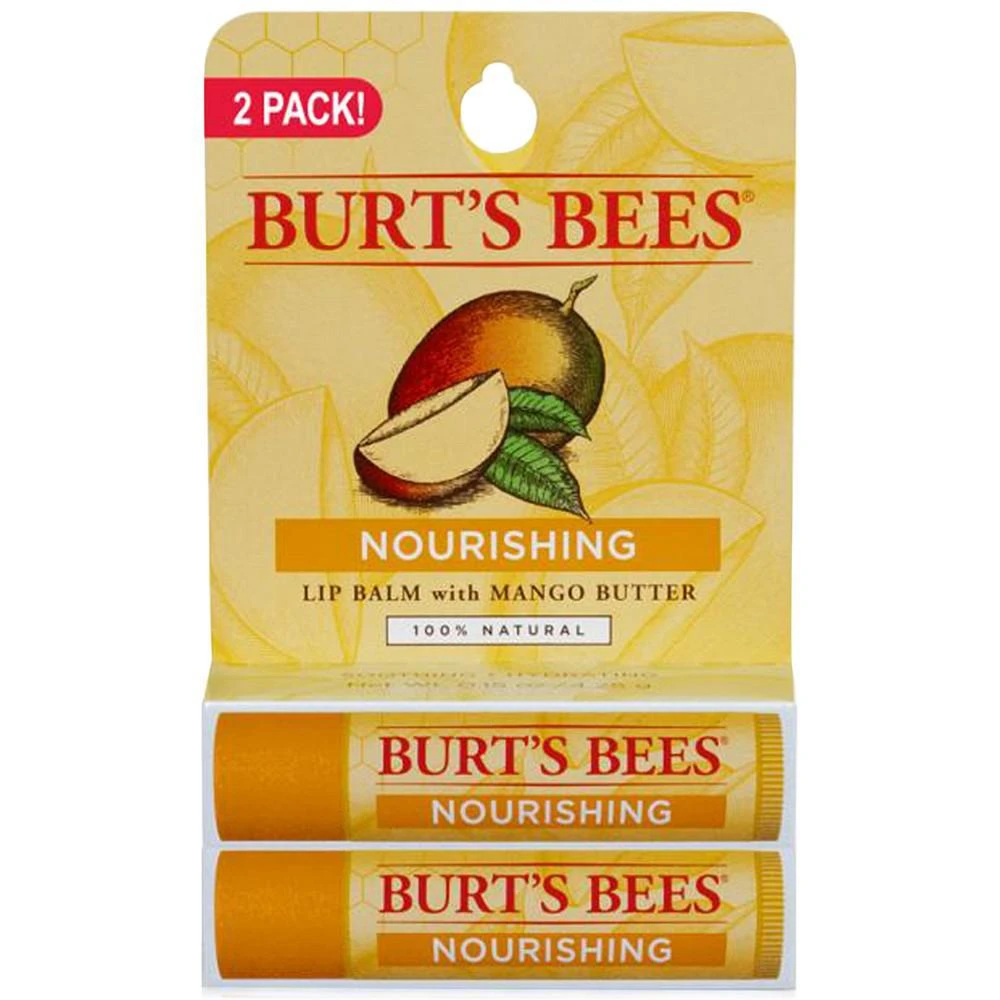 商品Burt's Bees|芒果皇牌润唇膏 - 2只装,价格¥33,第1张图片