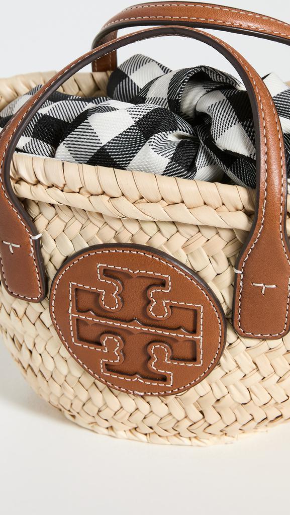 商品Tory Burch|Tory Burch Ella Straw Micro Basket,价格¥2631,第7张图片详细描述