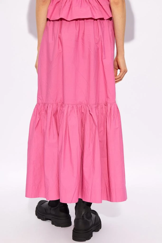 商品Ganni|Ganni Cotton Skirt,价格¥1199,第4张图片详细描述