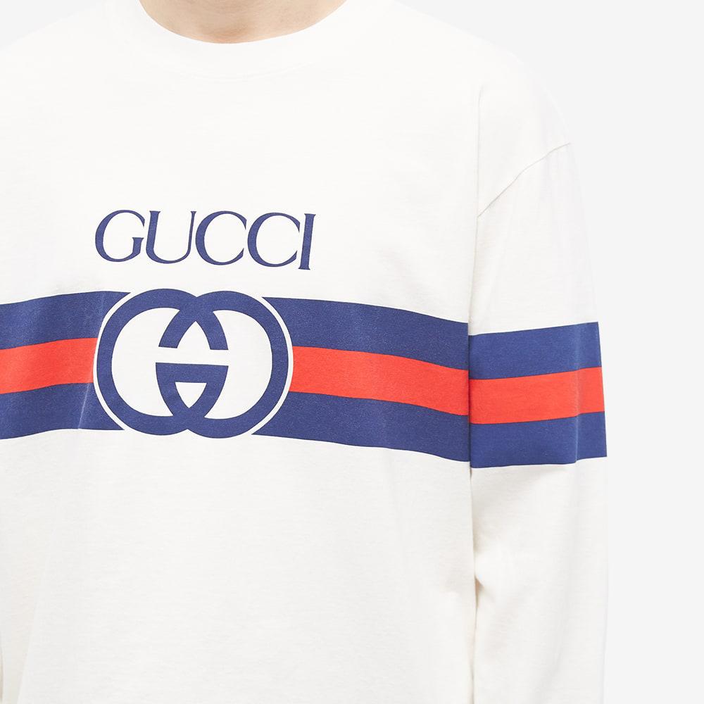 Gucci Long Sleeve New Logo Tee商品第5张图片规格展示