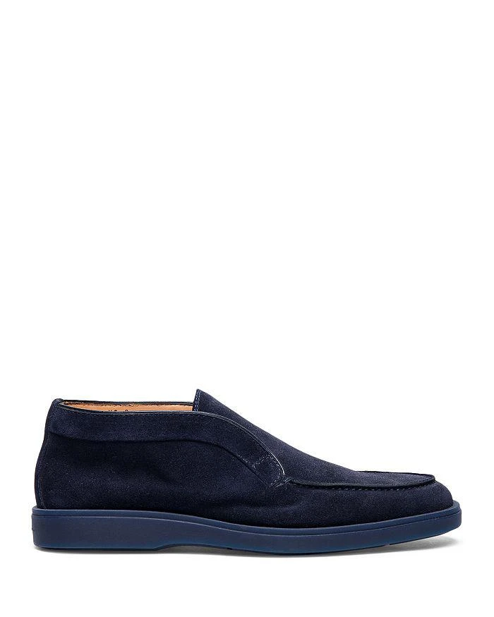 商品Santoni|Men's Boneless Laceless Slip On Desert Boots,价格¥5980,第1张图片