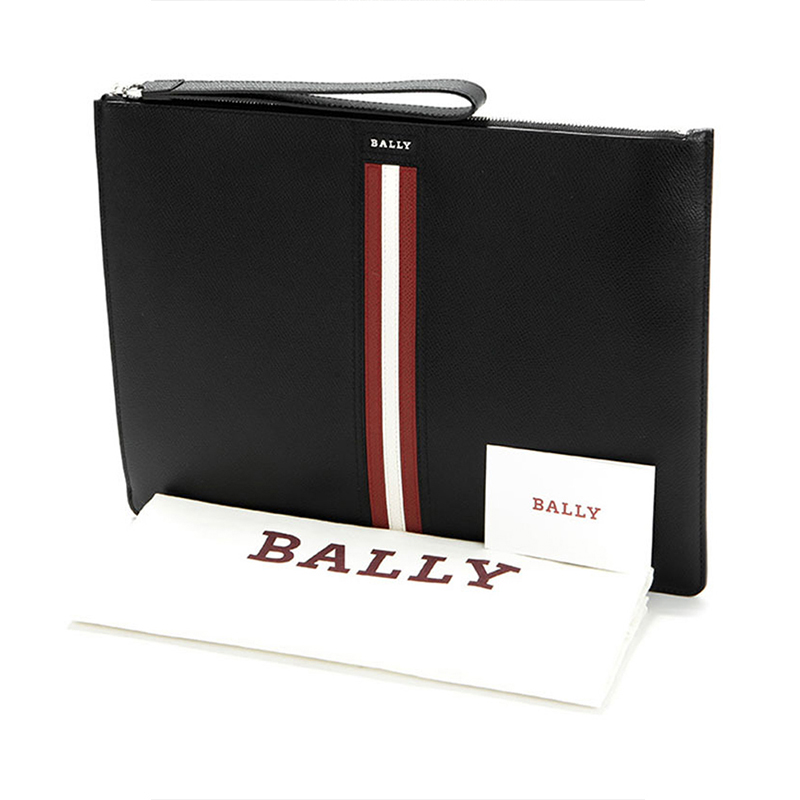 Bally 男士条纹手拿袋 6232052商品第2张图片规格展示