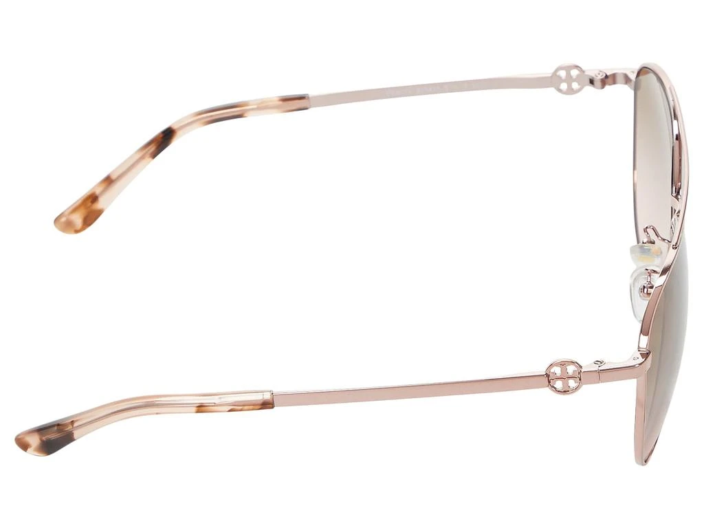 商品Tory Burch|58 mm TY6074 Aviator Metal Sunglasses,价格¥1361,第3张图片详细描述