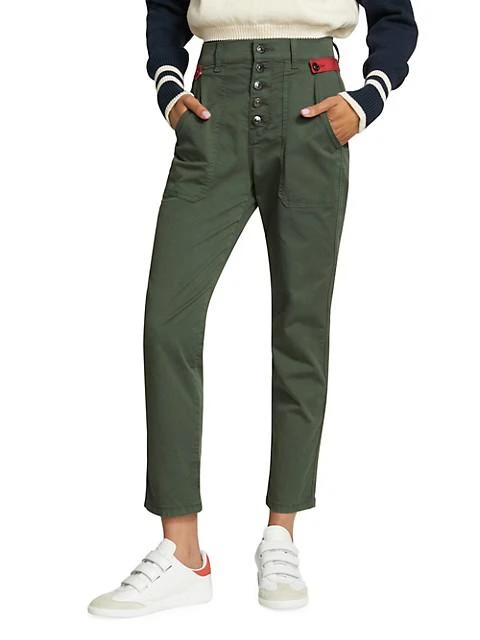 商品VERONICA BEARD|Arya Patch Pocket Pants,价格¥913,第3张图片详细描述