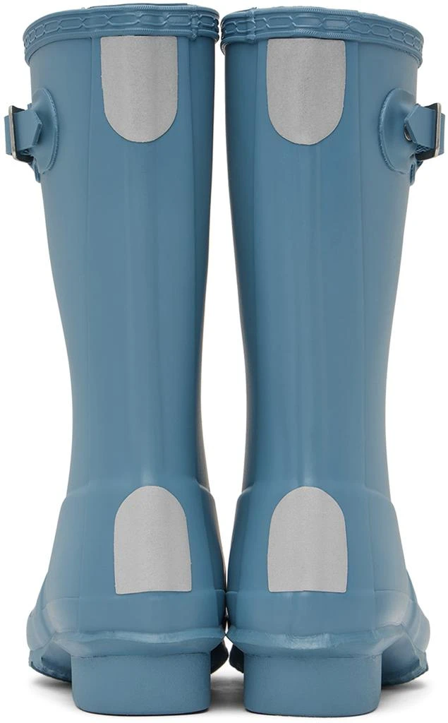 商品Hunter|Kids Blue Original Big Kids Rain Boots,价格¥457,第2张图片详细描述