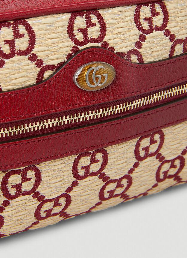 Ophidia GG Mini Shoulder Bag in Cream商品第5张图片规格展示