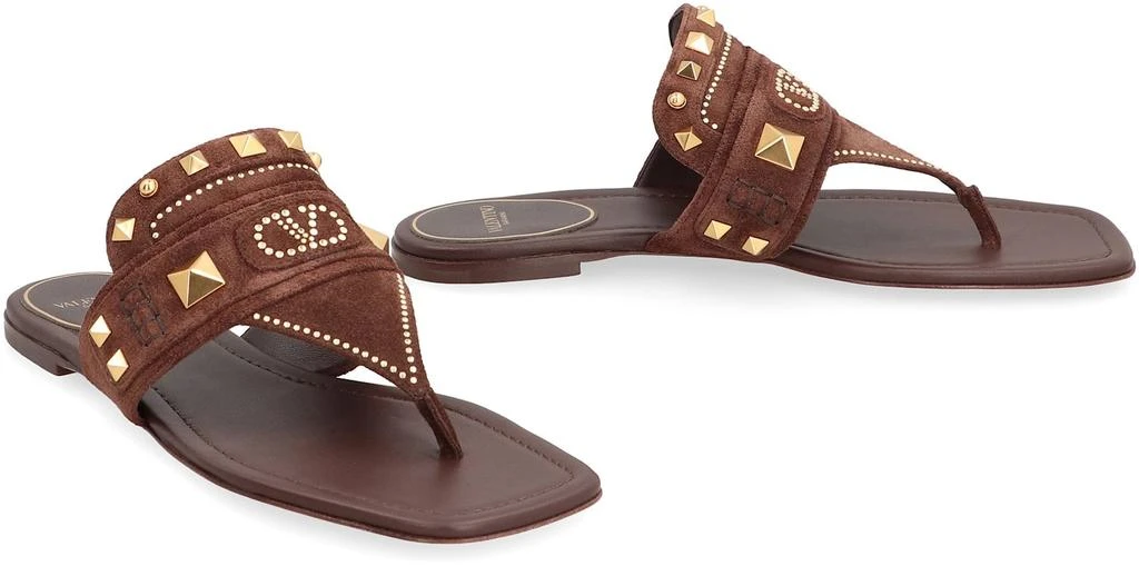 商品Valentino|Plaster Caster Suede Sandals,价格¥5158,第3张图片详细描述