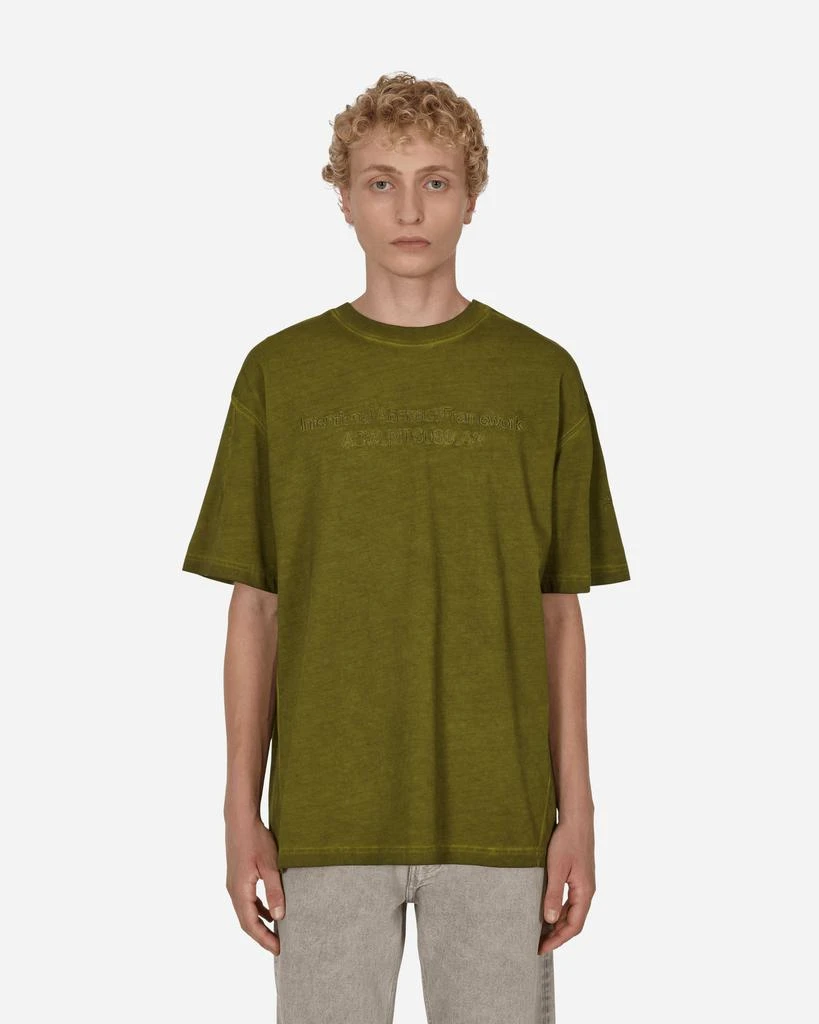 商品A-COLD-WALL*|Overdye T-Shirt Green,价格¥724,第1张图片