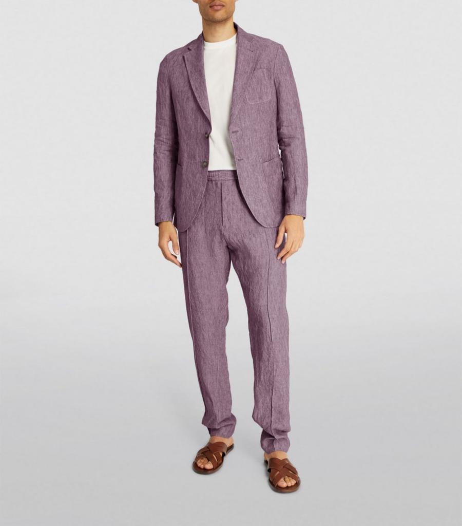 商品Emporio Armani|Linen Sweatpants,价格¥2720,第4张图片详细描述