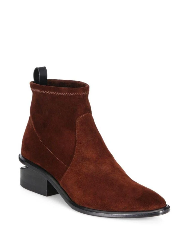商品Alexander Wang|Kori 麂皮断根靴,价格¥1792,第1张图片