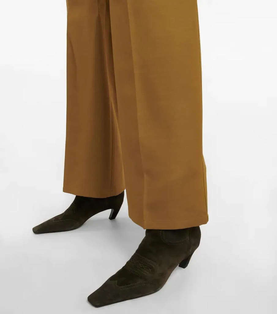 商品Khaite|Dallas suede cowboy boots,价格¥7656,第4张图片详细描述