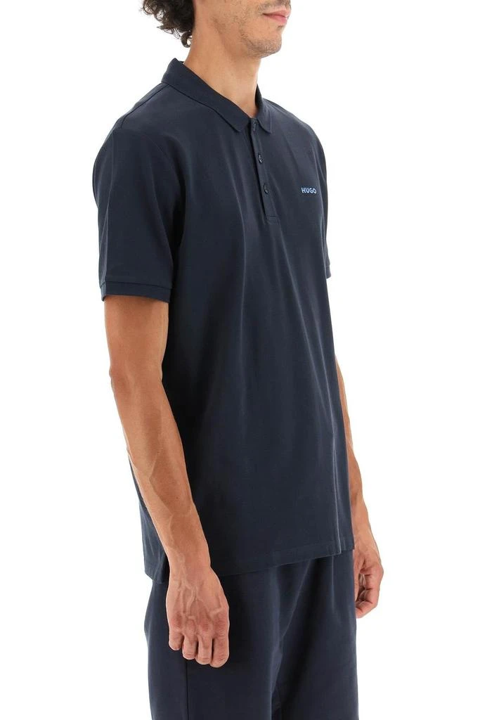 商品Hugo Boss|COTTON LOGO POLO SHIRT,价格¥329,第3张图片详细描述