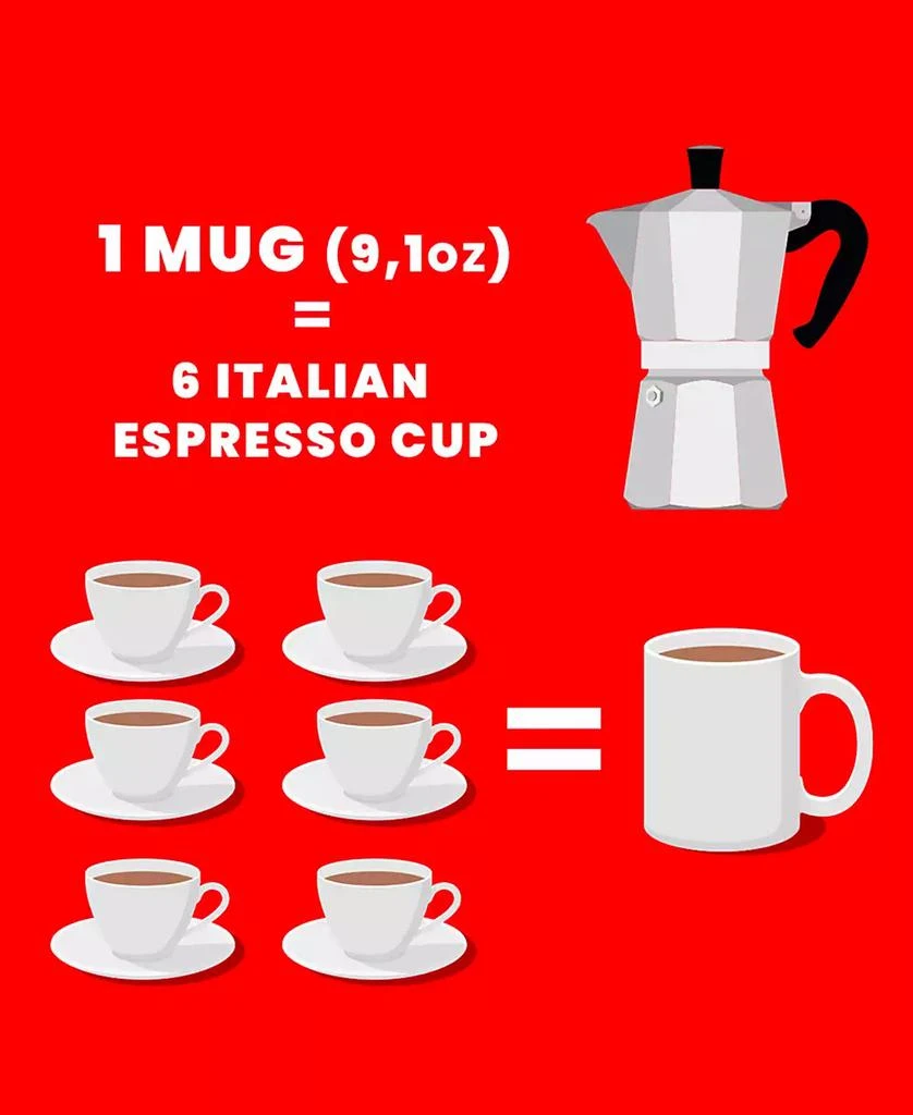Moka Express 6 Cups Coffeemaker - 9.1 oz 商品