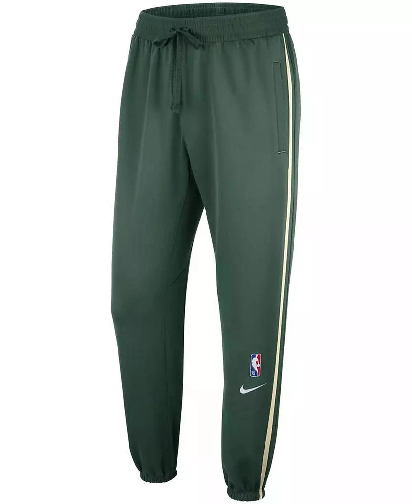 商品NIKE|Men's Hunter Green Milwaukee Bucks 75Th Anniversary Showtime on Court Performance Pants,价格¥840,第2张图片详细描述