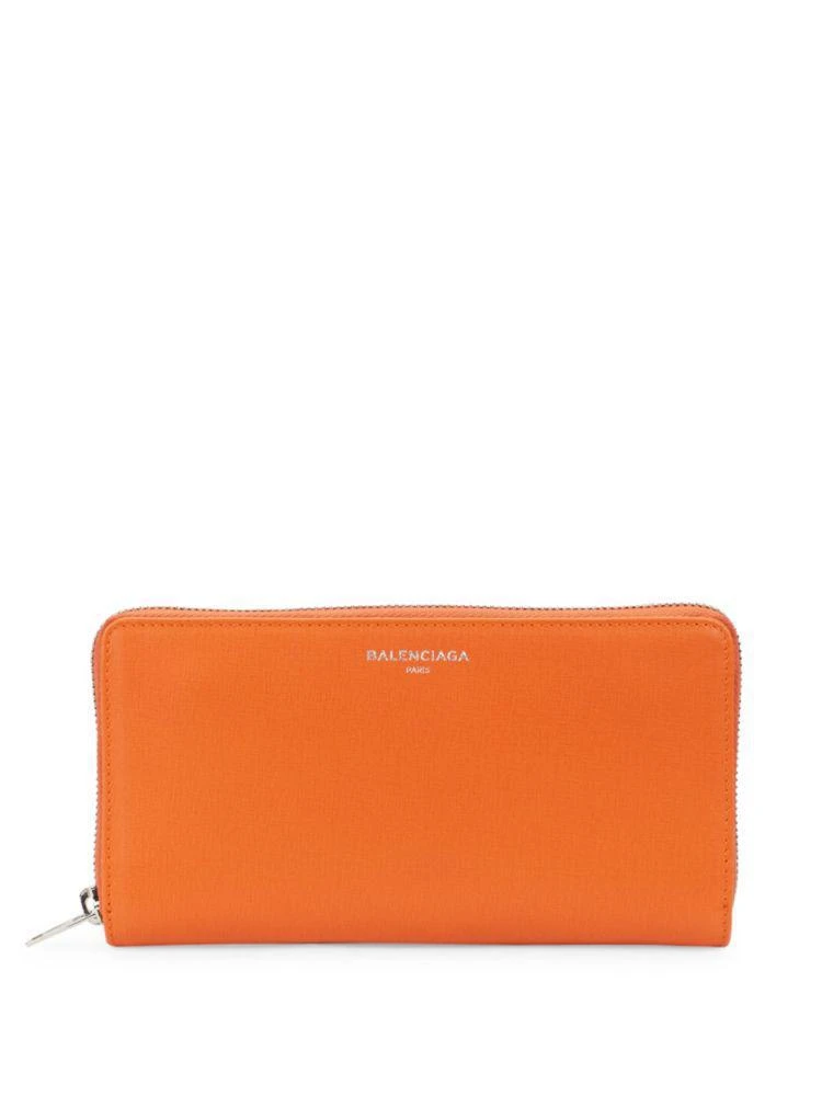 商品Balenciaga|拉链皮革钱包,价格¥2845,第1张图片