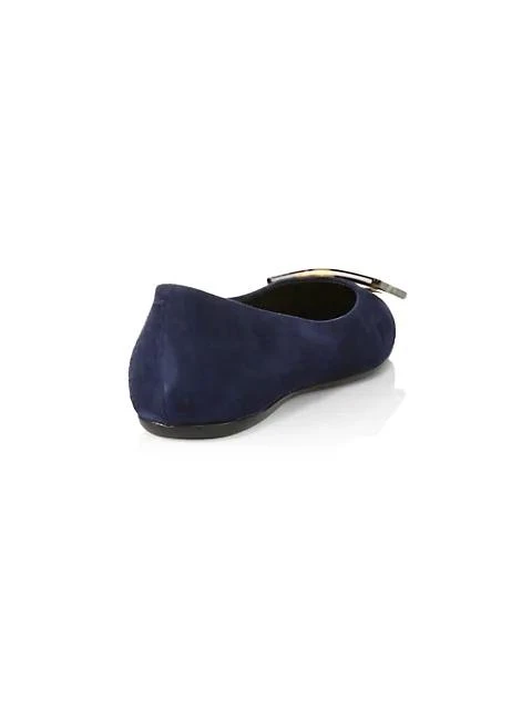 商品Roger Vivier|Gommette Suede Flats,价格¥4693,第3张图片详细描述