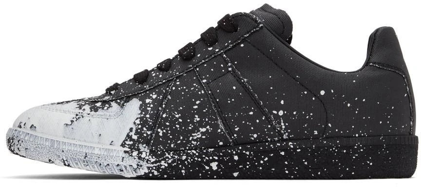 商品MAISON MARGIELA|Black & White Replica Sneakers,价格¥2213,第3张图片详细描述