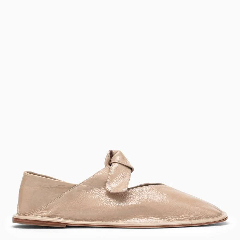 商品Hereu|Llasada cream leather ballerina,价格¥1065,第1张图片